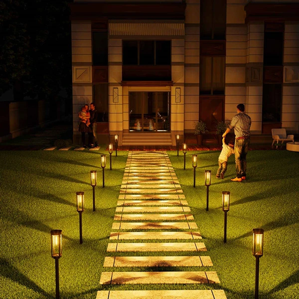 modern solar path lights