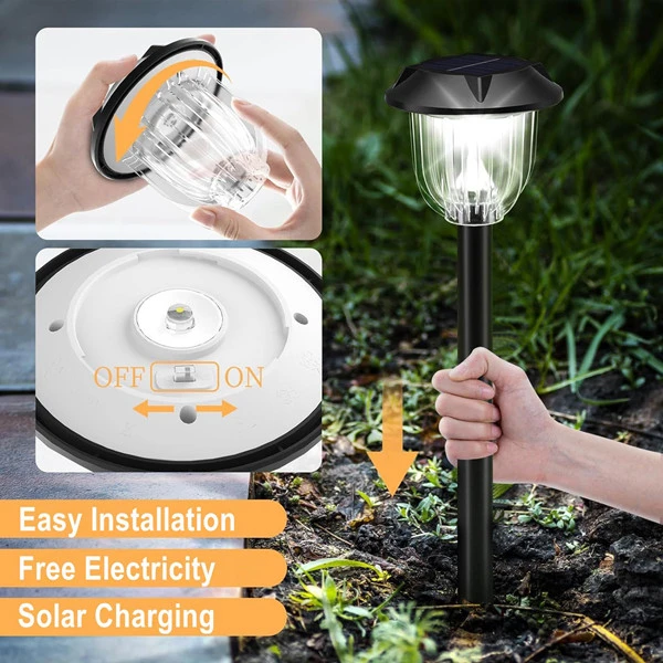 solar walkway lights