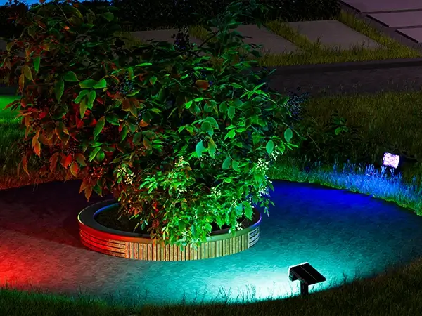 solar up lights outdoor