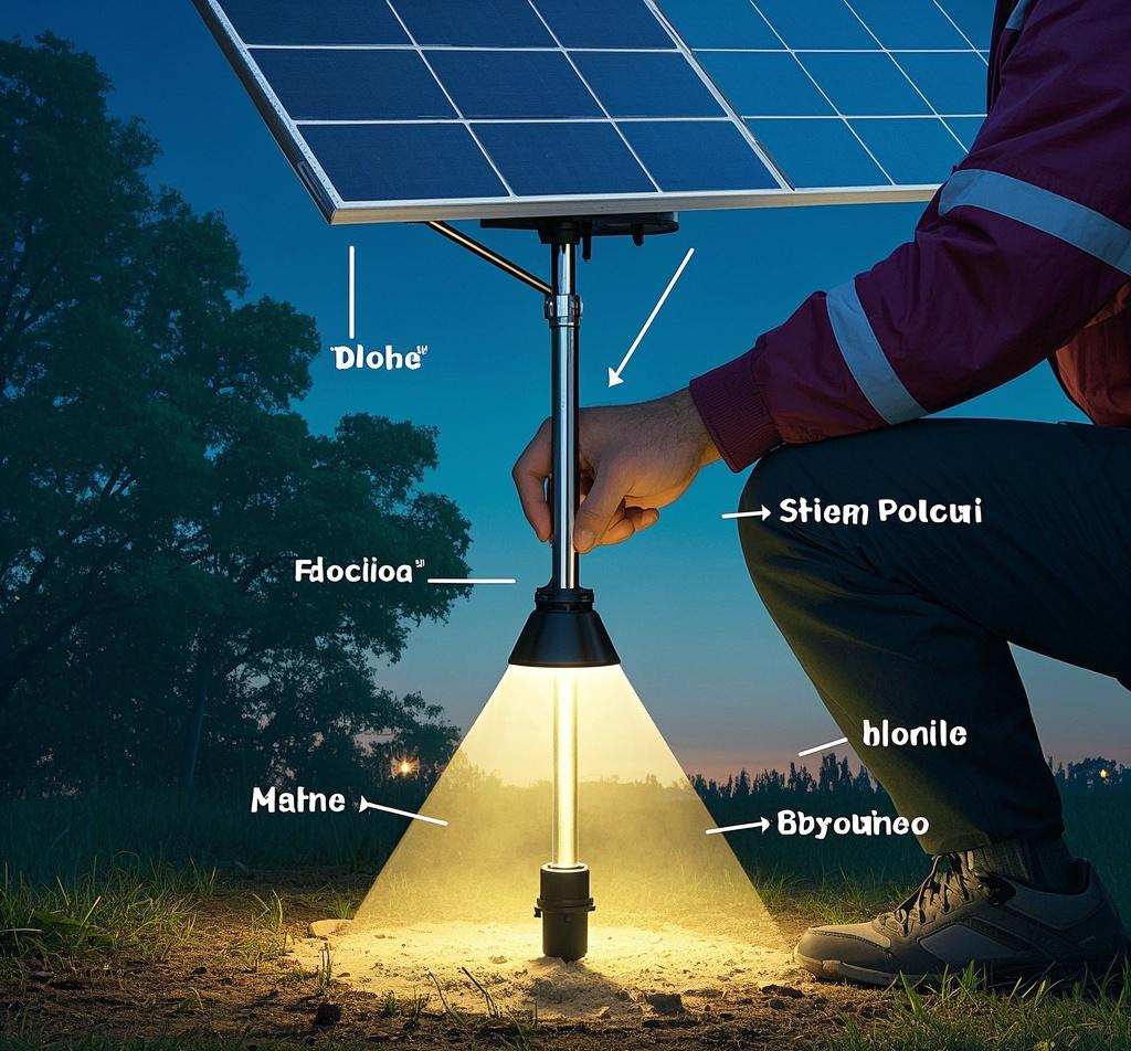 solar spotlights outdoor