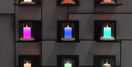 memorial led candle
