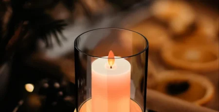 led wedding candles