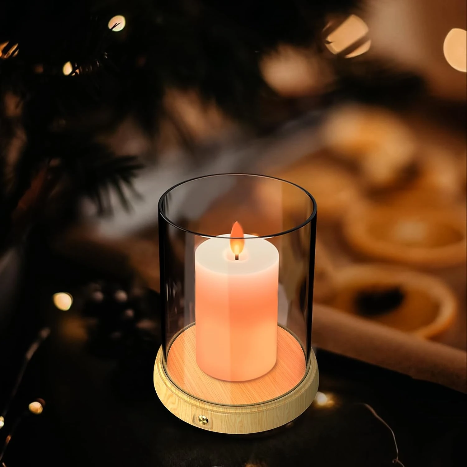 led wedding candles