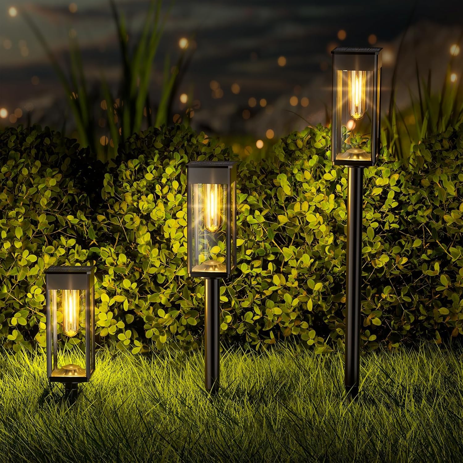 led walkway solar lights