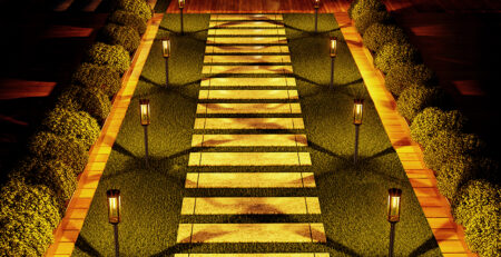 solar path light