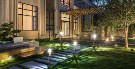 solar path lights