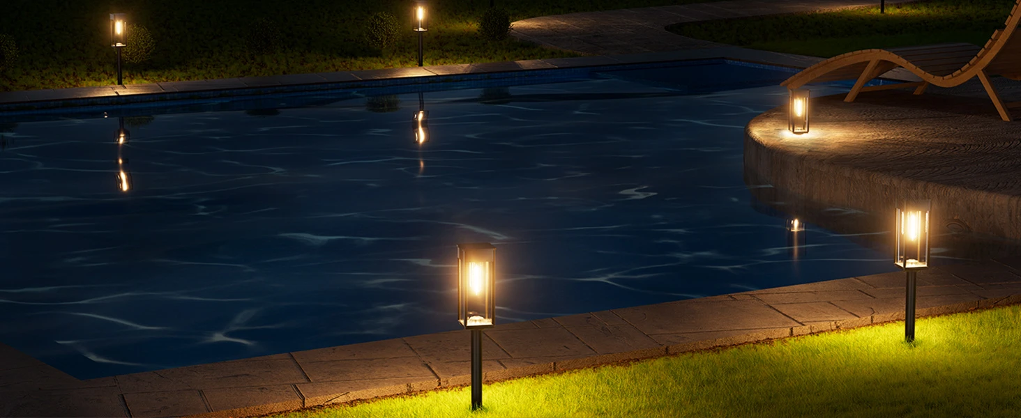 solar path lights