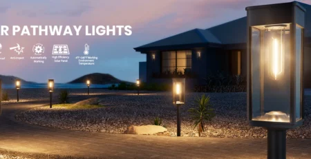 solar path lights with motion sensor