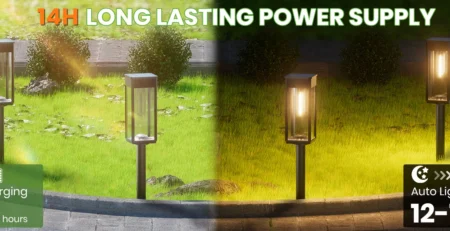 solar powered path lighting​
