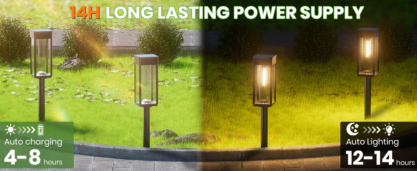 solar powered path lighting​