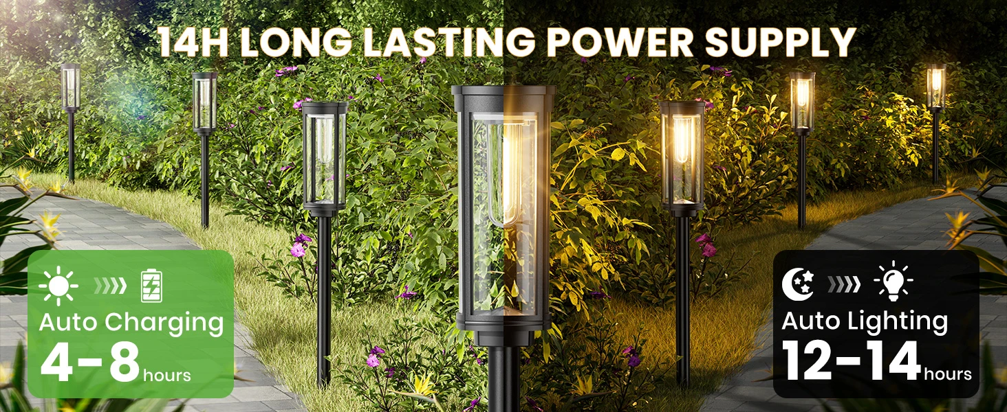 solar path lights
