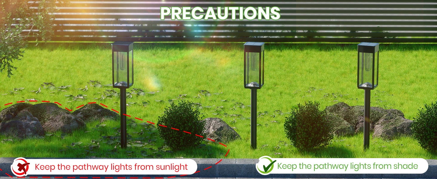 solar path lights
