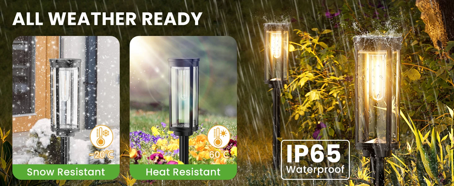 solar path lights