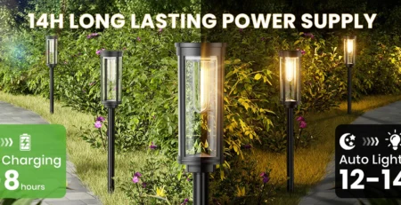 solar path lights